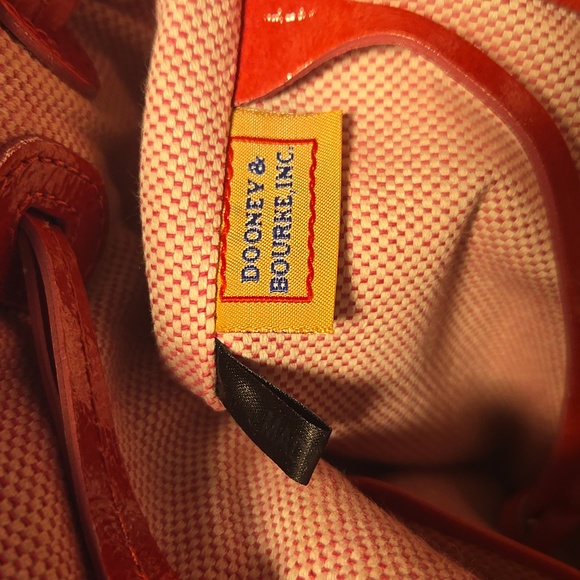 Dooney & Bourke Pink Patent Leather Satchel - Picture 4 of 15